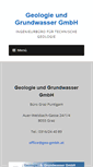 Mobile Screenshot of geo-gmbh.at
